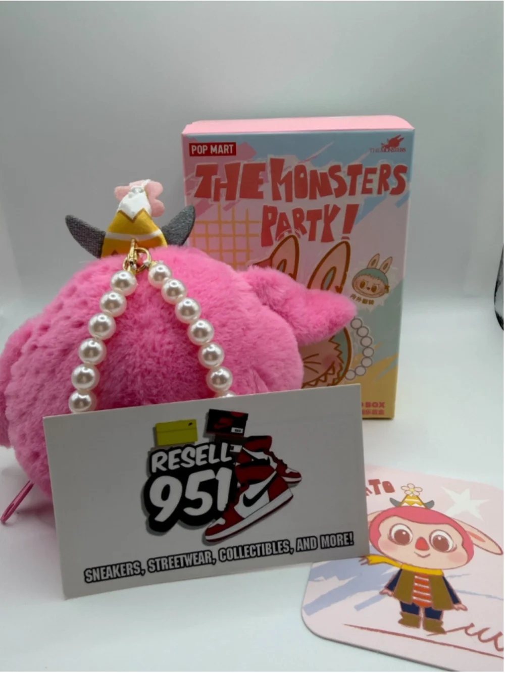 Pop Mart The Monsters Party Reversible Plush Figure — Pato - Picture 3 of 5